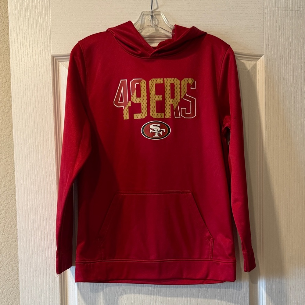 Kids Red 49ers Hoodie